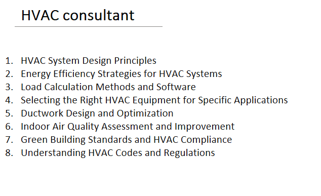 HVAC Consultant